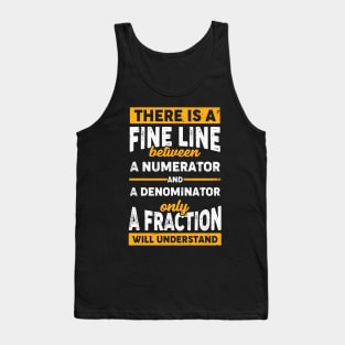 Funny Mathematic Math Student Teacher Design Tank Top